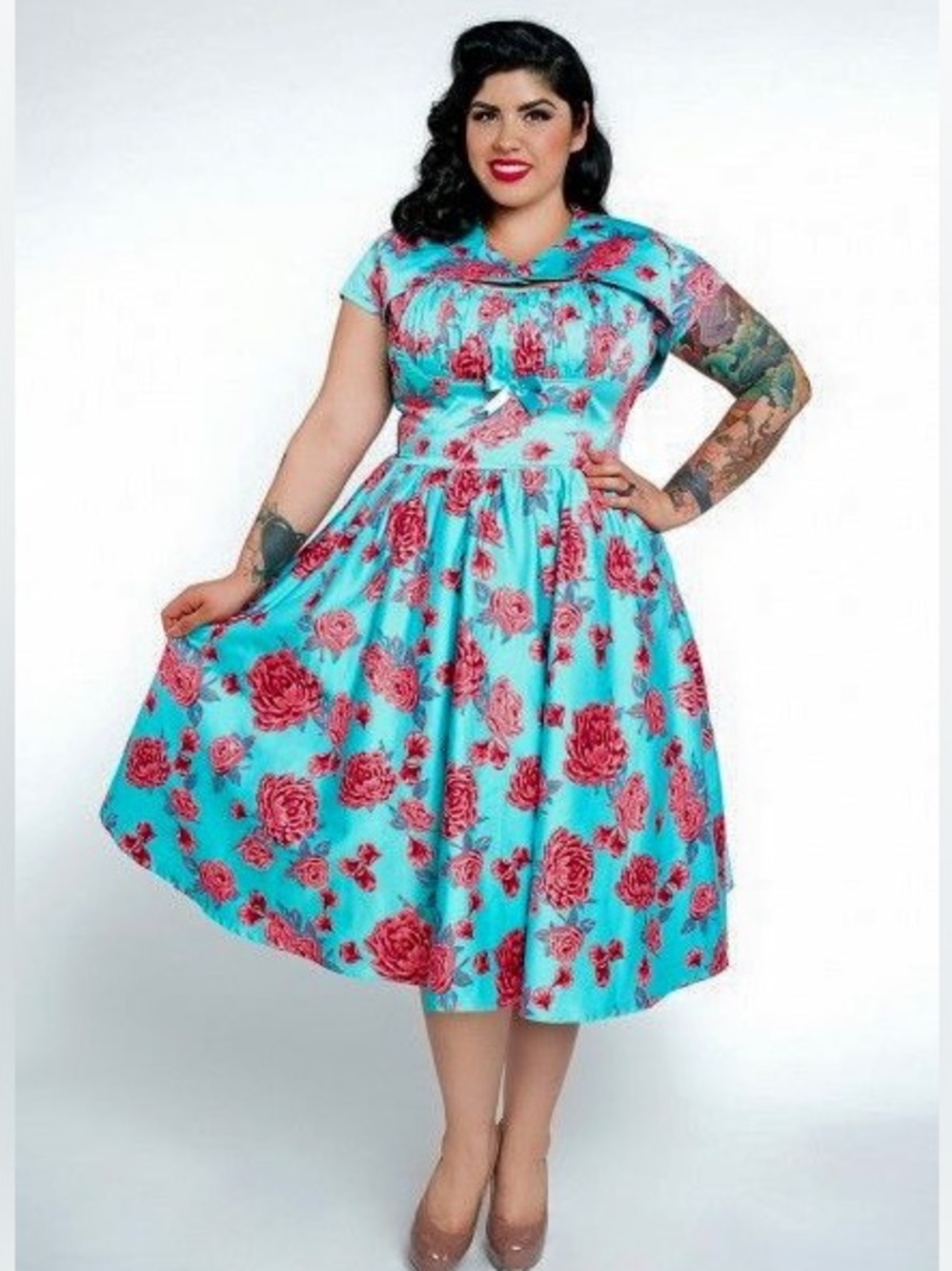 Pinup Couture Evelyn Dress with bolero XL